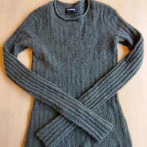 Naadam lightweight cashmere ribbed sweater xs olive